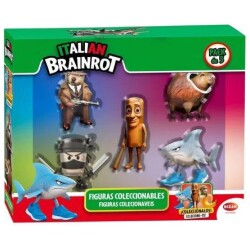 Brainrot figuurit 5kpl